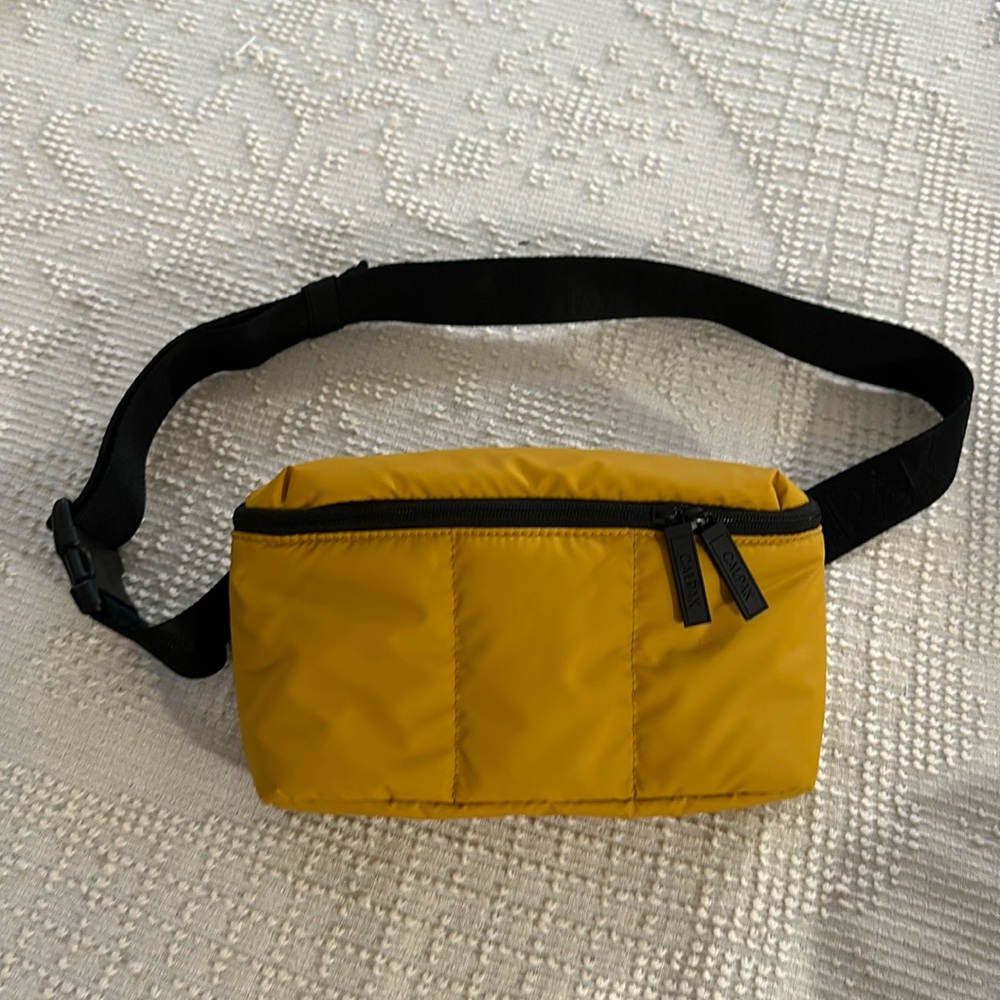 BRAND NEW CALPAK Luka Belt Bag in mustard color